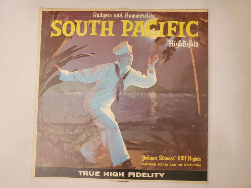 Rodgers and Hammerstein South Pacific Highlights vinyl record